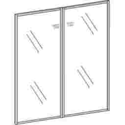 Двері скляні П-801