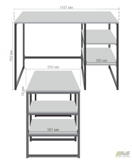 JET IT - Стіл офісний. Малюнок 6