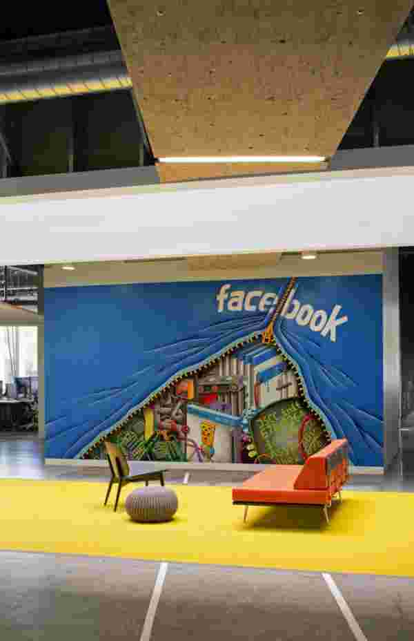 Всередині офісу Facebook - найбільшої соціальної мережі світу. #14