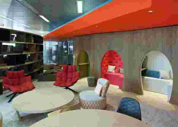 Google London Office - вражаючий офіс компанії Google в Лондоні.. Фото 1