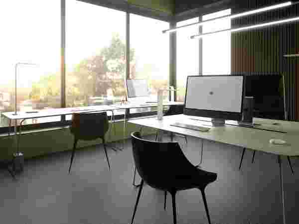 leaf office - натуруалістичний дизайн офісу, в бетонному місті. #3