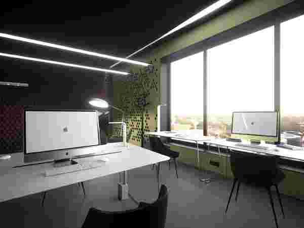 leaf office - натуруалістичний дизайн офісу, в бетонному місті. #5
